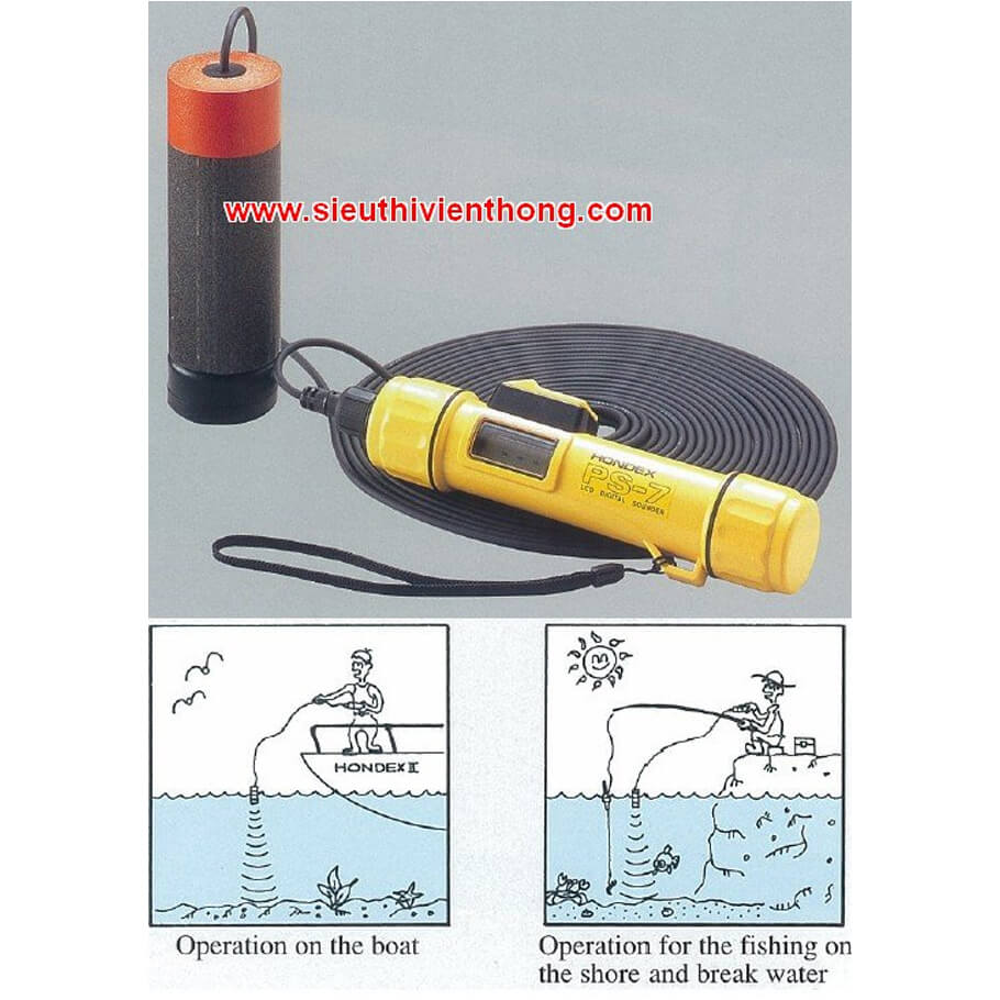 Máy đo độ sâu cầm tay HONDA HONDEX PS-7FL